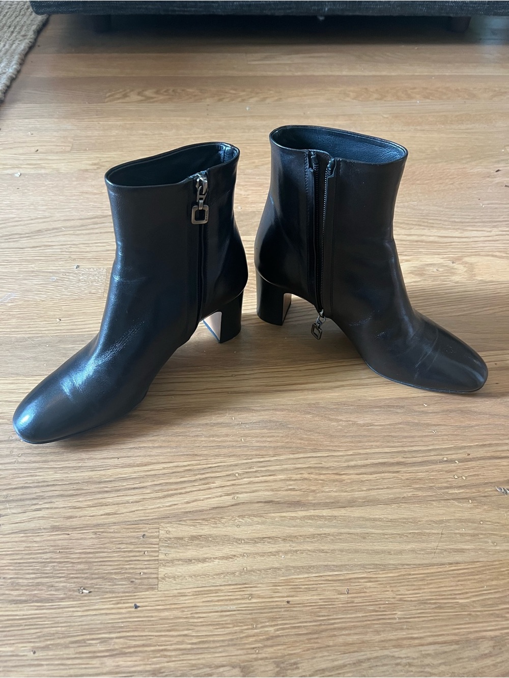 Carel Terence black ankle boots size 38.5 - Picture 3 of 7